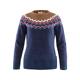 Fjallraven Övik Knit Sweater W Sweatshirt, Mujer, Navy, L