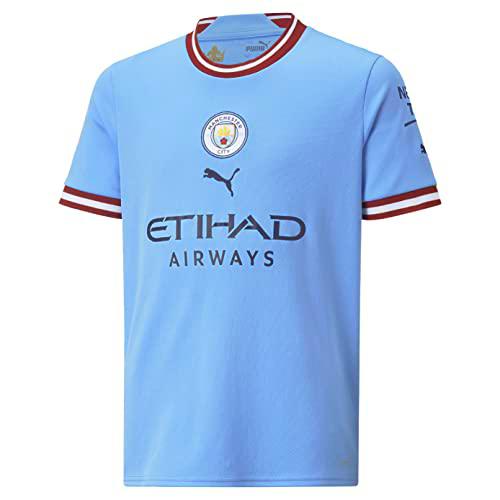 Camiseta de casa del Manchester City para niños de la Temporada 2022/23