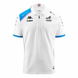 Kappa Camiseta ACREM Alpine F1 Blanco/Azul L