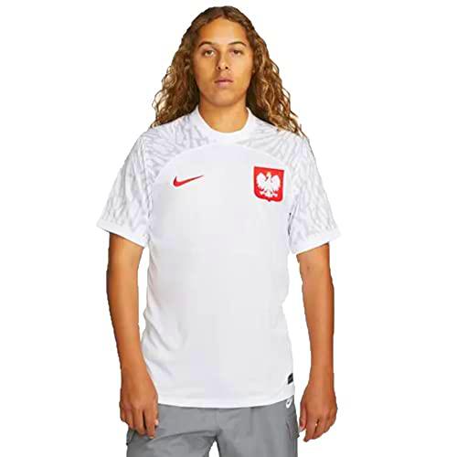 Nike Pol Dri Fit Stadium Home Camiseta White/Sport Red M