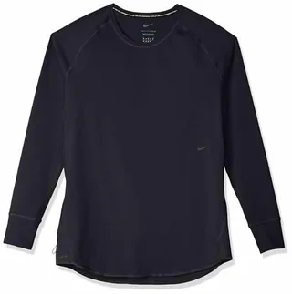 NIKE Axis Rec Camiseta, Blanco/Negro, Small para Hombre