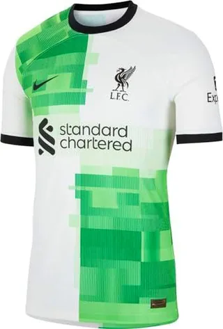 Liverpool DX2617-101 LFC M NK DFADV Match JSY SS AW T-Shirt Hombre White/Green Spark/Black Tamaño 3XL