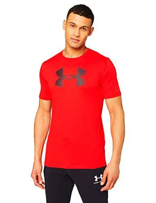 Under Armour Big Logo Ss - Camiseta ligera de manga corta para hombre