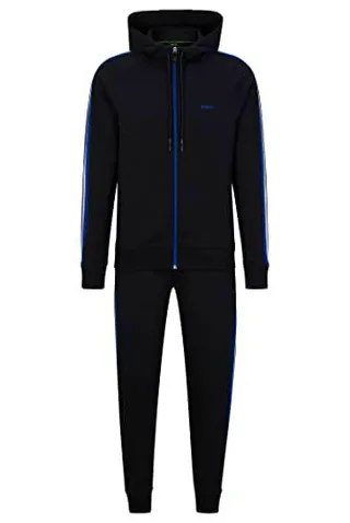 BOSS Tracksuit Set Sudadera, Negro, XXXL para Hombre