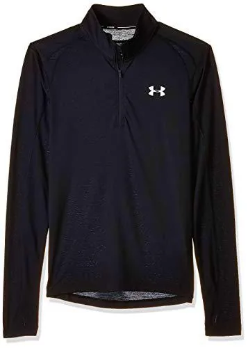 Under Armour Streaker 2.0 Sudadera para Hombre, Sudadera con Cremallera Media Transpirable de Under Armour