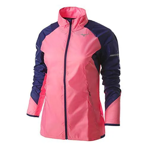 Mizuno Camiseta de Manga Larga Aero Wind para Mujer