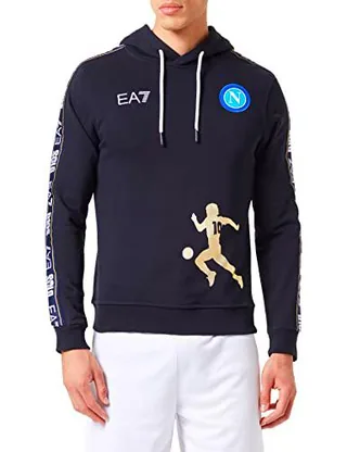 SSC Napoli Felpa D10S Blu