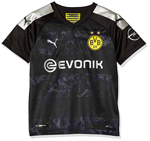 PUMA 2a Equipación 19/20 Borussia Dortmund Replica Niño/a con Evonik Opel Logo Maillot