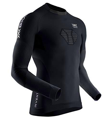 X-Bionic Invent 4.0 Running Shirt Long Sleeves Men Camiseta Deportiva Correr Jogging Training Fitness Gym Capa De Base para Hombre
