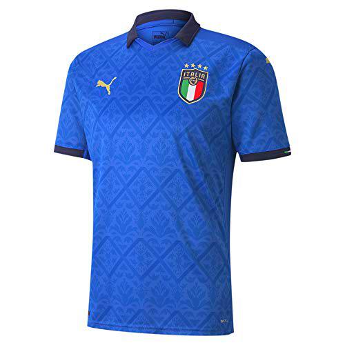 PUMA FIGC Home Shirt Replica Maillot, Hombre, Team Power Blue-Peacoat, 3XL
