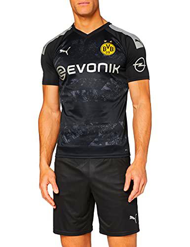 PUMA 2a Equipación 19/20 Borussia Dortmund Replica con Evonik Opel Logo Maillot