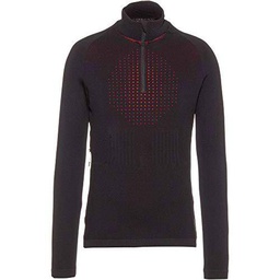 Odlo I-térmica Manga Larga, Hombre, Negro, Extra-Large