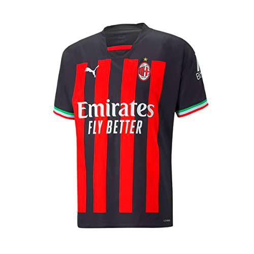 Milan, Hombre Camiseta, Temporada 2022/23 Oficial Primera Equipación