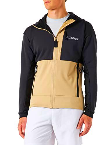adidas TXFlooce HD J Sweatshirt, Men's, Black/Beige Tone, XL