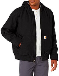 Carhartt Chaqueta Active, aislada, en algodón de lona con efecto desgastado
