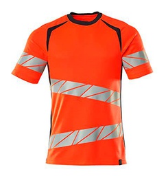 Mascot 19082-771-22210 Accelerate Safe Premium - Camiseta de manga corta con cuello redondo (Hi-Vis