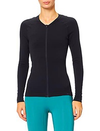 Falke Cárdigan para Mujer, Mezcla de algodón, Color Negro 3000