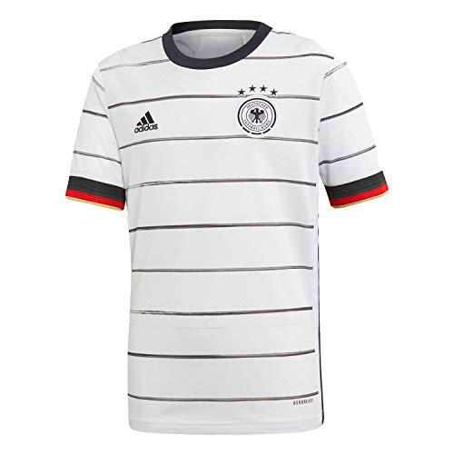 adidas DFB H JSY Y T-Shirt, Boy's, White, 11-12 Years/152 cm