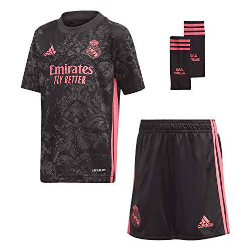 adidas Real Madrid Temporada 2020/21 Real 3 Mini Miniconjunto tercera equipación, Niños