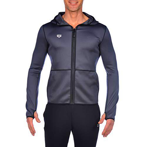 Arena M Hooded F/Z Jacket Chaqueta con Capucha Reversible Hombre Spacer