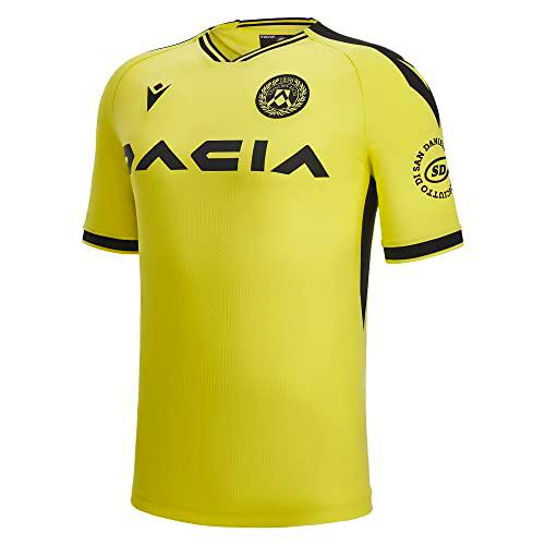 Macron Camiseta Away Udinese fútbol 2022/23, Color Blanco