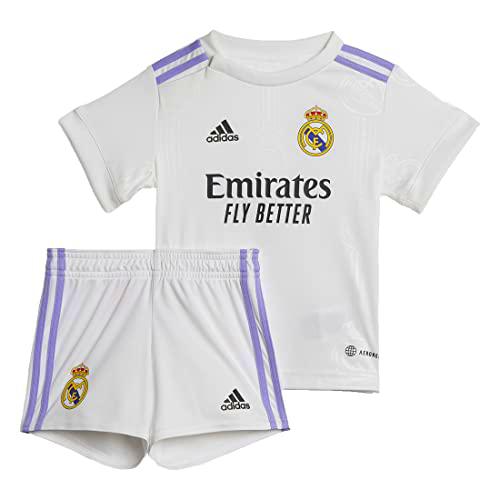 adidas Real H Camiseta, Blanco, 140 Unisex niños