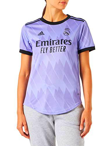 Real Madrid, Unisex niños Camiseta, Temporada 2022/23 Oficial Segunda Equipación