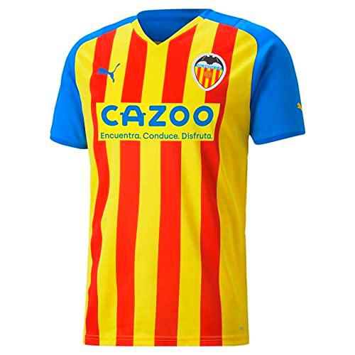 Valencia FC VCF 3rd Jersey Replica Camisetas, Hombre, Yellow, l