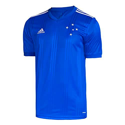 adidas Cru H JSY Camiseta, Hombre, azupot, L