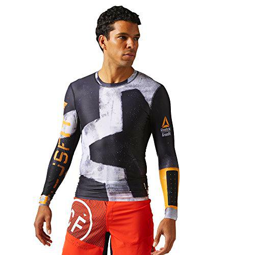 Reebok Engineered LS CMP Camiseta de Manga Larga RCF Renton Crossfit