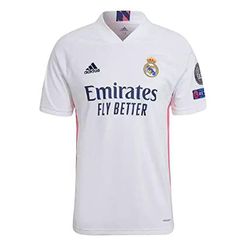 adidas Real EU H JSY Camiseta, Hombre, Blanco, 2XL