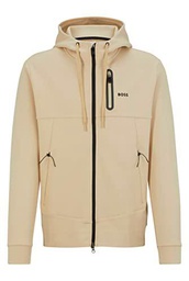BOSS Sariq Sudadera, Beige Mediano, L para Hombre