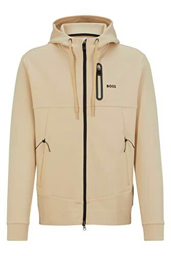 BOSS Sariq Sudadera, Beige Mediano, L para Hombre
