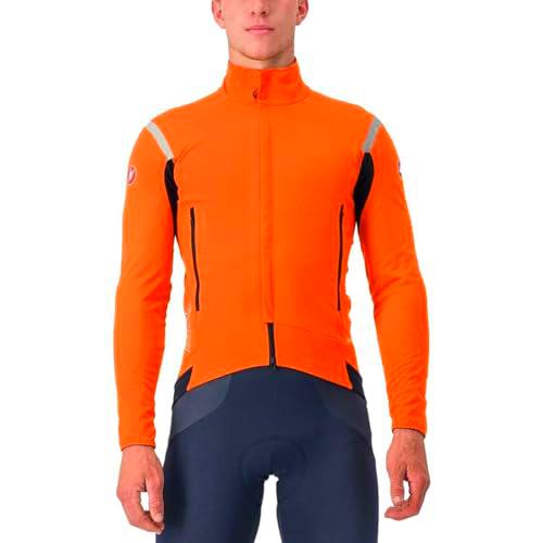 CASTELLI 4522511-857 PERFETTO RoS 2 JKT Jacket Hombre RED ORANGE/DARK GRAY Tamaño M