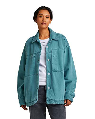 G-Star RAW Oversized Workwear Hemd, Sobrecamisas para Mujer