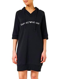 Emporio Armani Maxi Sweatshirt Iconic Terry, Sudadera maxi para Mujer