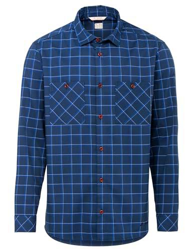 VAUDE Camisa Marca Modelo Me Jerpen LS Shirt IV, Dark Sea, L