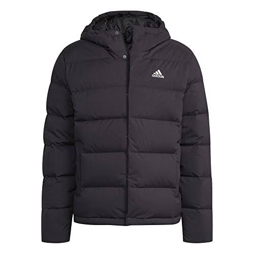 adidas Hombre Helionic Chaqueta de plumón, Black, L
