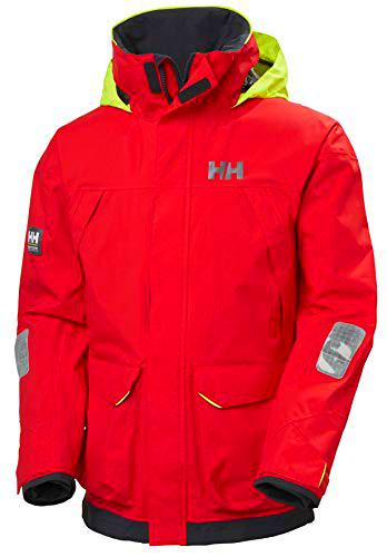 Helly Hansen Pier Jacket Chaqueta, Hombre, Alert Red, 2XL