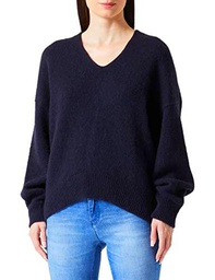 BOSS C_Fondianan SUÉTER Tejido, Dark Blue404, L De Las Mujeres
