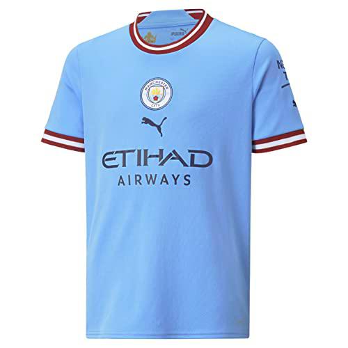 Camiseta de casa del Manchester City para niños de la Temporada 2022/23