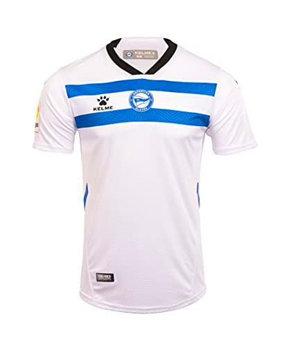 DEPORTIVO ALAVÉS 2ª Equipación 21/22 Camiseta, Adultos Unisex, Blanco, M