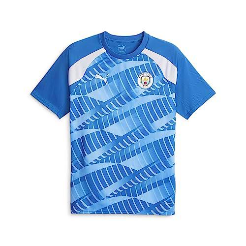 MCFC 772844-10 Prematch SS Jersey T-Shirt Unisex Blue Tamaño XXL
