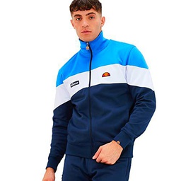 Ellesse Caprini Chaqueta, Azul/Azul Marino/Blanco, L para Hombre