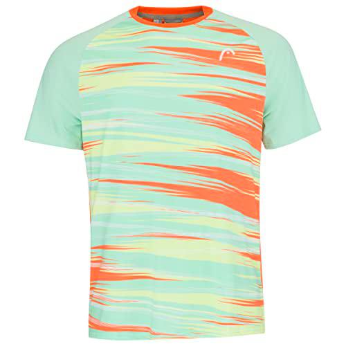 Head Camiseta TOPSPIN Hombre Camisa, Pastel Green, XXX-Large