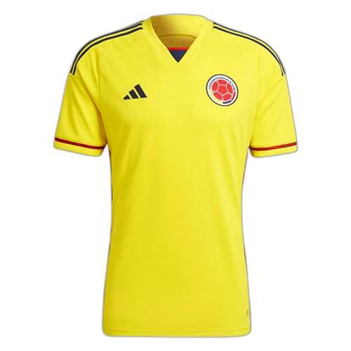 adidas Hombre Jersey (Short Sleeve) Fcf H JSY, Bright Yellow, HB9170, L