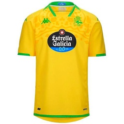 Kappa Camiseta Kombat Away Deportivo 10 años Amarillo/Verde