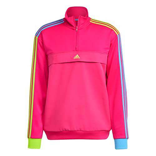 adidas Hombre Kidcore Sudadera de manga larga, Shock Pink, S