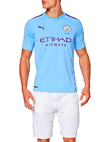PUMA MCFC Home Shirt Replica Top1 Player Maillot, Hombre