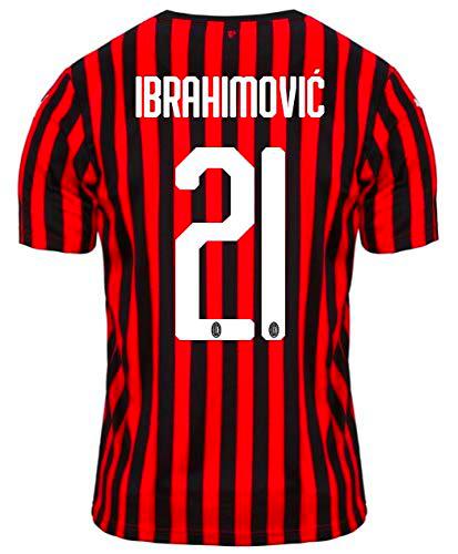 PUMA AC Milan-Camiseta Home Replica 2019/2020 Ibrahimović-Niño fútbol